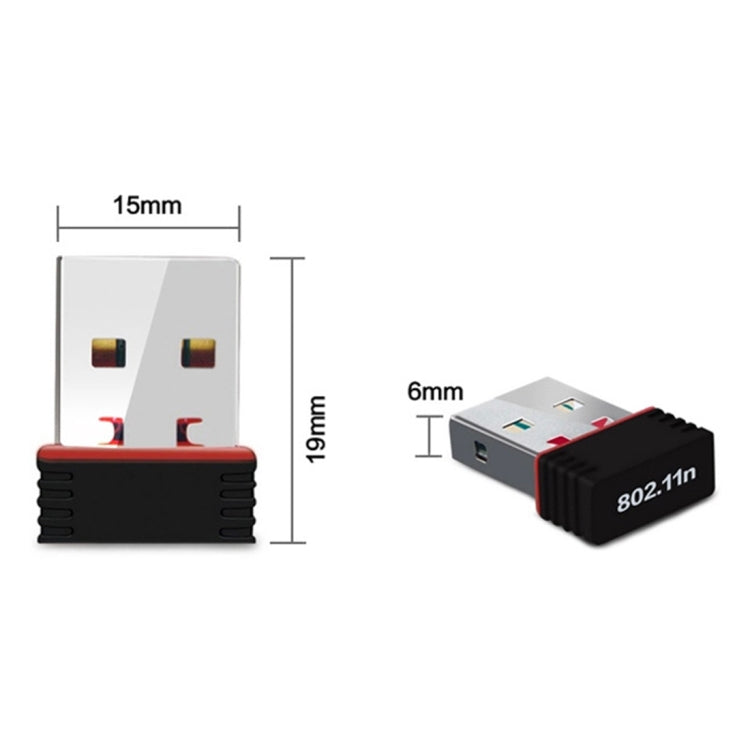 RTL8188 150Mbps 2.4GHz USB 2.0 WiFi Adapter External Network Card RTL8188 150Mbps 2.4GHz USB 2.0 WiFi Adapter External Network Card